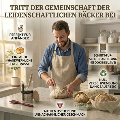 Komplettes Sauerteigkit für Zuhause